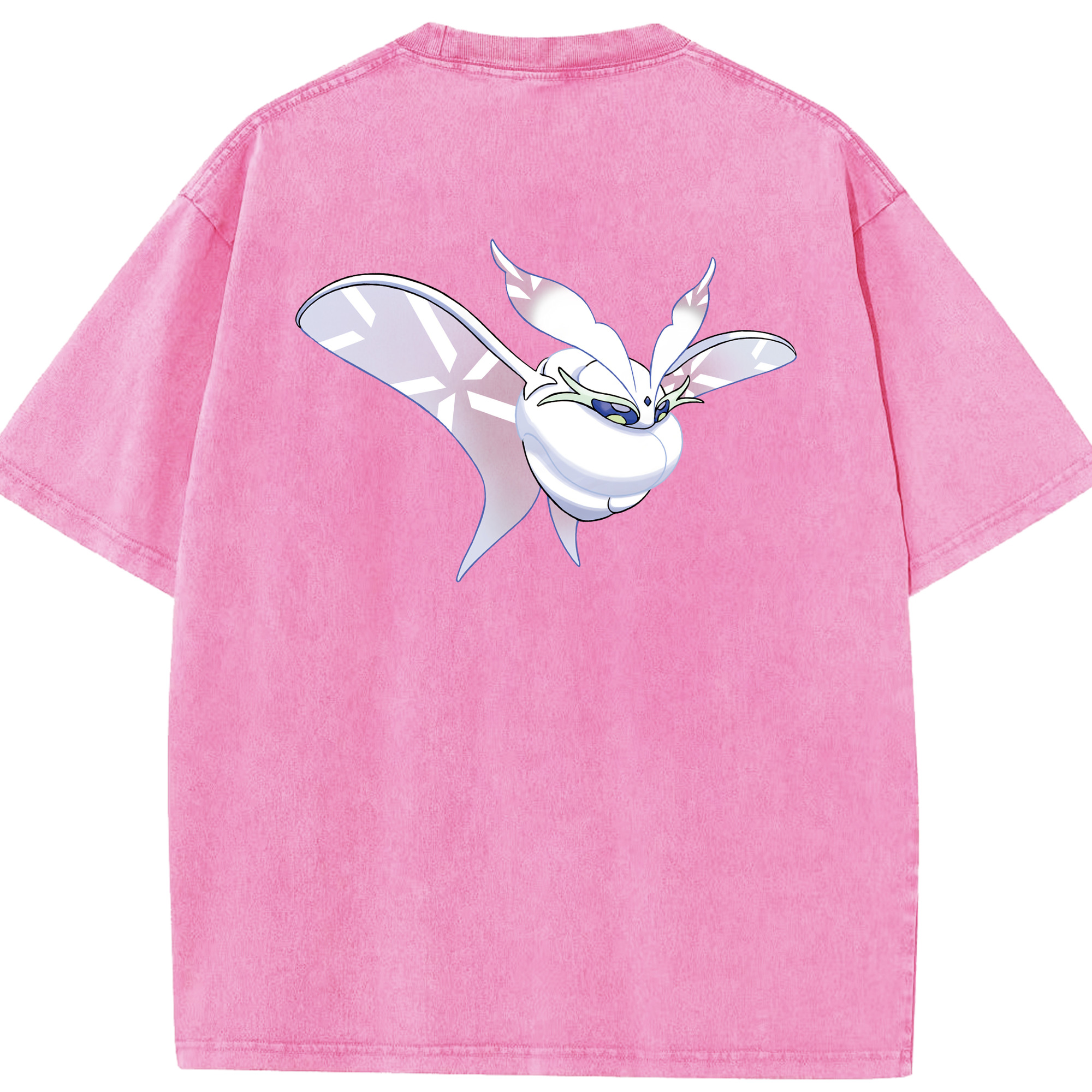（画像用） ポケットモンスター Pokémon 綿100% ヴィンテージ風 半袖Tシャツ（背面プリント）